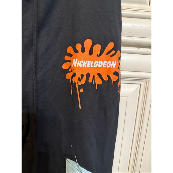 Nickelodeon Men's Family Portrait Drawstring Jogger Sweatpants Black Small - Picture 3 of 10